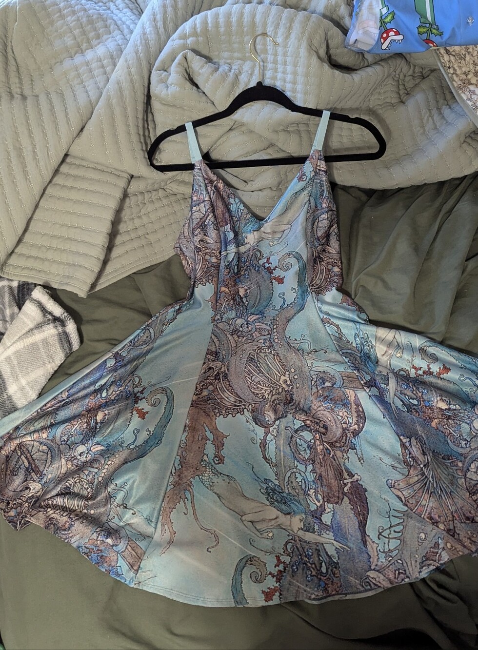 Blackmilk Sea Witch Strappy Dress M